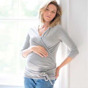 Seraphine Skin to Skin Wrap Shirt